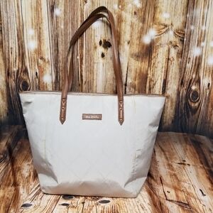 Vera Bradley Tan Preppy Polly Ella Tote